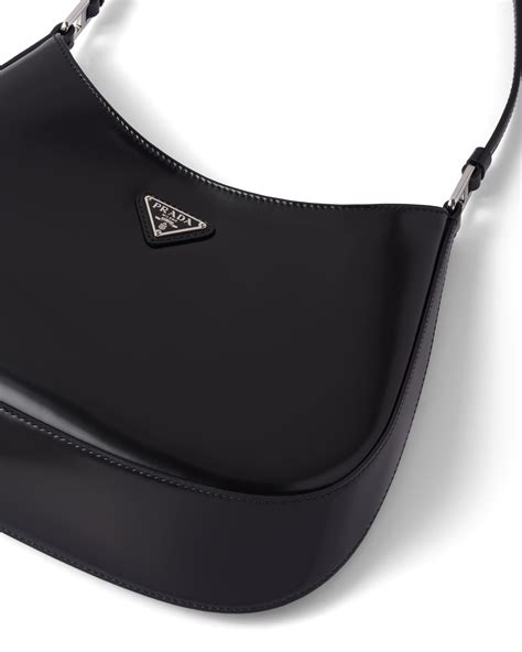 prada sparkle cleo bag|brushed leather shoulder bag prada.